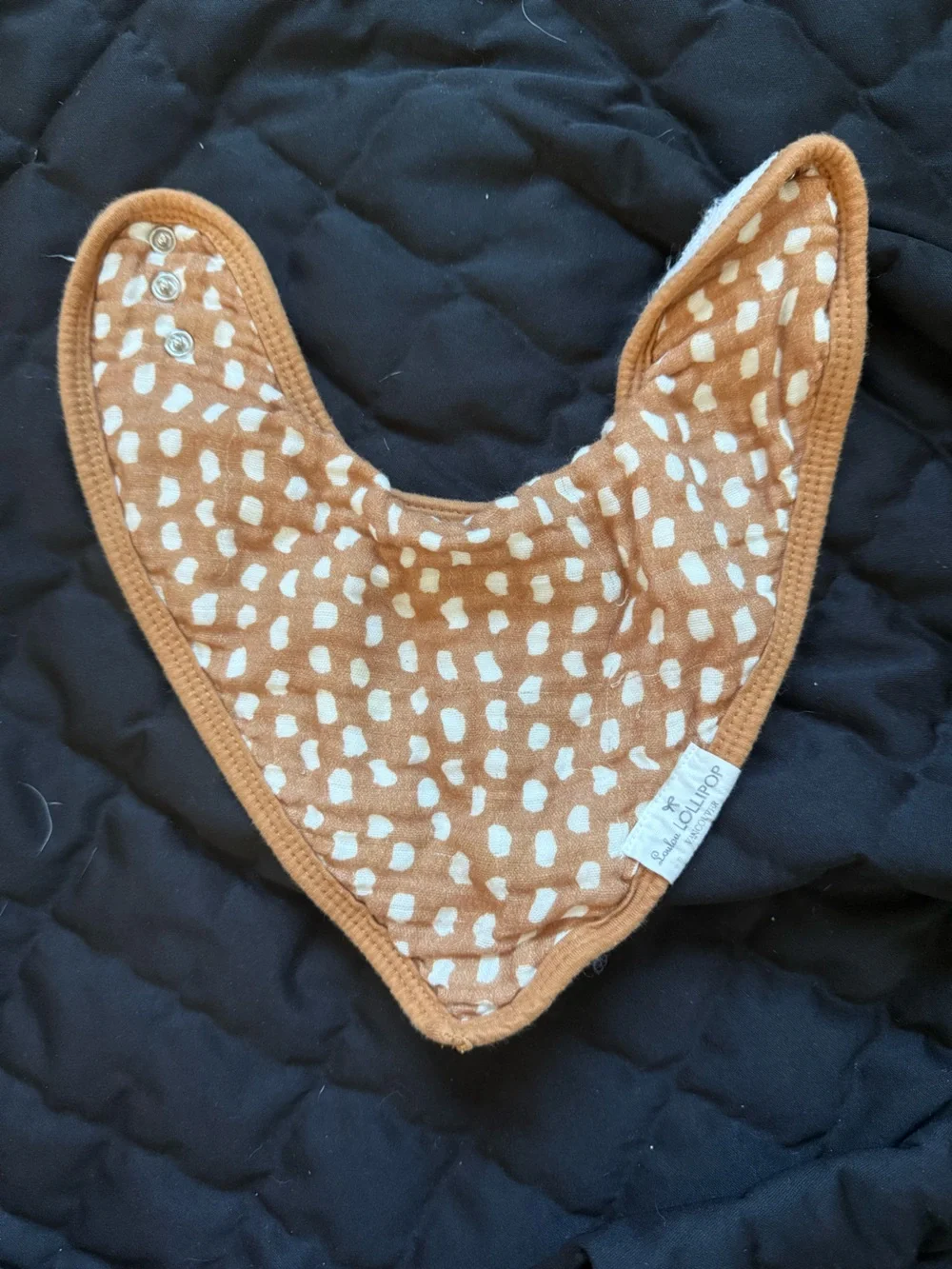 LouLou Lollipop Bandana Bibs Set of 4 Muslin Baby Bibs